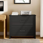 2-Drawer Wood Lateral File Cabinet Home Office Storage Printer Stand Organizer