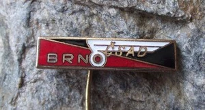 Antike Tschechoslowakei Stadt Brünn CSAD Bus Massenverkehrsgesellschaft Pin Anstecker - Bild 1 von 4