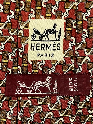 Corbata HERMÈS 730 FA Foto 1 de 4