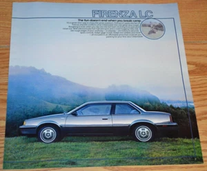 Oldsmobile Firenza LC 1986 anuncio impreso de distribuidor original 86 - Imagen 1 de 1