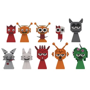 10pcs Sprunki Game Building Blocks Toys Model Mini Figures Kids Toys Gift - Bild 1 von 8