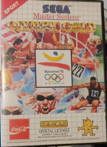 Olympic Gold (US Gold 1992) Sega Master System (Módulo, Caja, Manual) funcionando en caja original - Imagen 1 de 4
