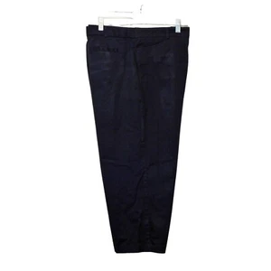 Sag Harbor Pantalone Cropped Elasticizzato 18 Blu Navy Capris Cotone Spandex - Foto 1 di 6