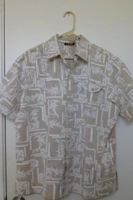 VINTAGE  - IOLANI LIBERTY HOUSE PRINT SIG ZANE LIKE SHIRT Men LARGE EXCELLENT - Image 1 of 4