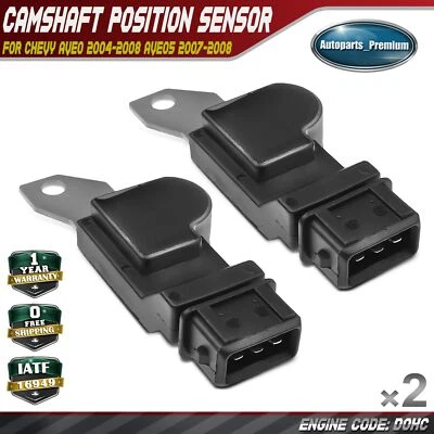 2x Sensor de posición del árbol de levas para Chevrolet Aveo 2004-2008 Aveo5 2007-2008 L4 1,6 L Foto 1 de 4