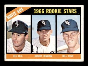 1966 Topps #529 Lee Elia/Dennis Higgins/Bill Voss Rookie Stars VG/VGEX X2899494