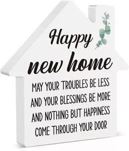 House Warming Gifts New Home Decor Happy Decorations Sweet - Picture 1 of 6