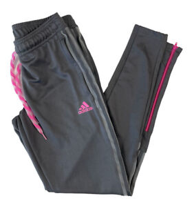 Adidas Tiro Transparent Pants Gray XS Extra Small Gray Pink Soccer 29.5" Inseam