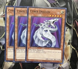 Cyber Dragon (3x) EGO1-EN009 - Common - 1st NM Edison yugioh - Picture 1 of 1