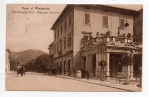 BAGNI DI MONTECATINI - PISTOIA - Via Verdi - Magazzini Lavarini - Animata - 1926 - Bild 1 von 2