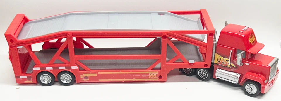 Disney Pixar Cars Mack Hauler Semirremolque Vehículo Transportador Lightning McQueen Foto 1 de 1