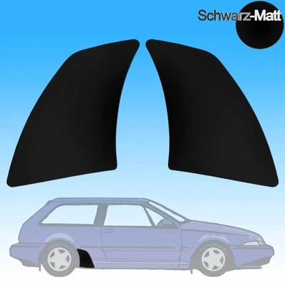 JAWERK Pellicola anticaduta per Volvo 480 parafango laterale (L+R 2 pezzi) nera