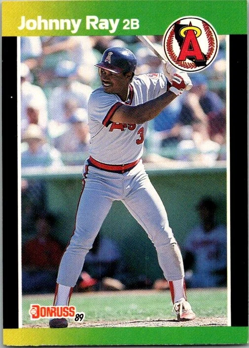 1989 Donruss Baseball's Best #195 Johnny Ray - Image 1 of 2