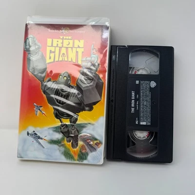 The Iron Giant VHS - Clamshell WB 1999 - Jennifer Anniston Harry Connick Jr - Image 1 of 4