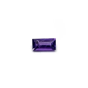 Natural African Amethyst Baguette Cut Loose Gemstone 5*10 MM 1.4 CT - Picture 1 of 5