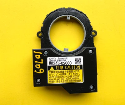 Sensor de ángulo de posición de columna de dirección Toyota Highlander 2014-19 OEM 89245-02080 Foto 1 de 4