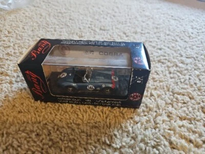 复古 Bang 压铸模型 AC 眼镜蛇 Targa Florio 64 Mettalic 蓝色 146 1:43 意大利 — 第 1/4 张图片