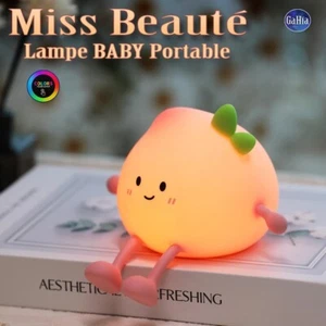 Lampe Baby Poupée Doudou Veilleuse de Nuit Relaxante Portable Pour Bébé Enfant - Afbeelding 1 van 8