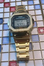 CASIO G-SHOCK Gold Metal GMW-B5000GD-9 Case With DW-5600 Internals