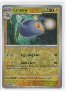 Pokemon Paldean Fates Lanturn 021/091 Reverse Holo - Picture 1 of 1