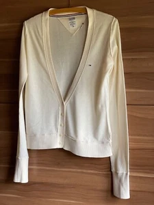 tommy hilfiger damen, m, Strickjacke, Baumwolle, im zarten gelb - Bild 1 von 21