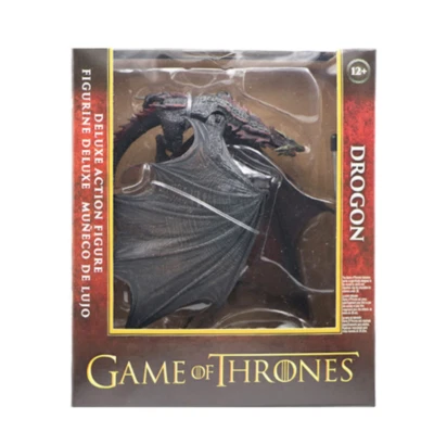 Black Dragon Mcfarlane Game Of Thrones Deluxe HBO Drogon Action Figure Gift - Image 1 of 4