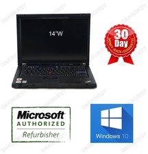 Lenovo Thinkpad Laptop T400 C2D 2.4GHz 3G 160G DVDRW 14'' W10H 64bits Warranty