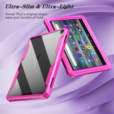 Cubierta resistente de cuerpo completo con protector de pantalla incorporado para tableta Amazon Fire HD 8" Foto 1 de 4