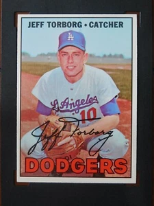 Tarjeta de béisbol Topps #398 1967 de Jeff Torborg (casi nueva) - Imagen 1 de 2