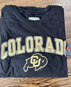 Fanatics~NCAA University Of Colorado Buffaloes~Black Long Sleeve Shirt~2X~NWT - Picture 1 of 4