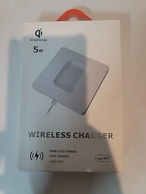 Cargador Inalámbrico QI Technology Mini Cuadrado 5w Negro Foto 1 de 2