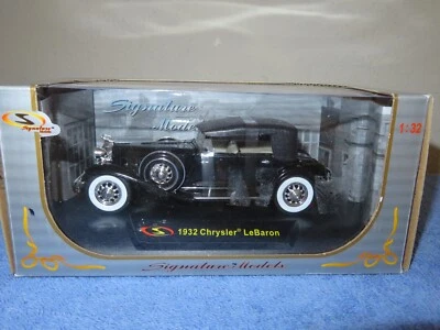 1932 CHRYSLER LEBARON 1:32 SIGNATURE MODELS OPENING HOOD & DOORS IN THE BOX - Image 1 of 4