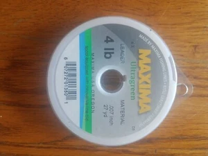 Maxima Ultragreen 4lb .007 Inch 27 Yd - Picture 1 of 8