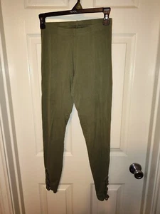 Girls Old Navy Green Leggings Size Small - Picture 1 of 6