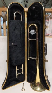 Vintage Conn Regency Slide Trombone w/ Hard Case - Picture 1 of 19