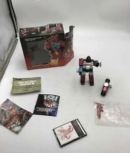 Transformers Vintage G1 PERCEPTOR Figure -1984 With Original Box & Instructions