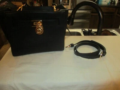 Сумочка Michael Kors черная кожаная - Изображение 1 из 4