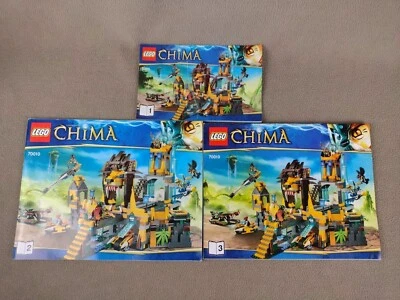 LEGO 70010 Manuals LEGENDS OF CHIMA: The Lion CHI Temple (Manuals 1-3 ONLY) - Image 1 of 4