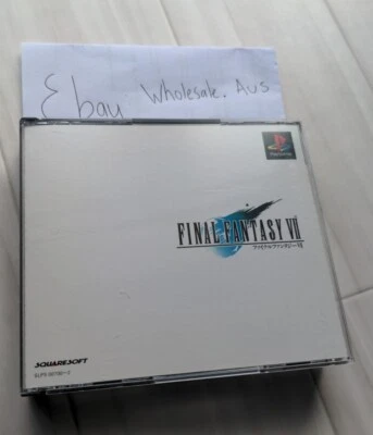 Final Fantasy 7 Complete VII FF7 FFVII PS1 PlayStation NTSC-J JAPAN PSX JAPANESE - Image 1 of 4