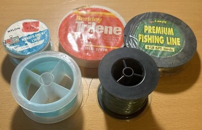 Mixed Lot Of Various Types, Brands, etc. Of Fishing Line - Image 1 of 4