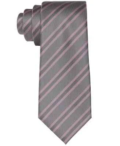 Calvin Klein Men's Valley Stripe Rose Quartz Tie K7911021 - Picture 1 of 1