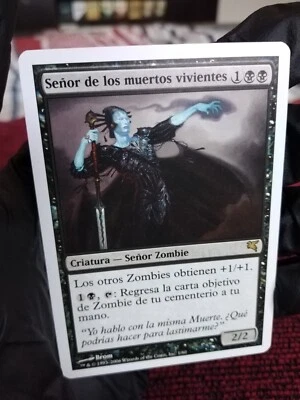 VERY RARE MTG Lord of the Undead SPANISH Language Salvat-Hachette WOTC - Image 1 of 4