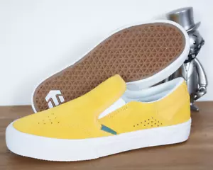 Etnies Mujeres Skate Shoes Marana Slip On Amarillo Ante 7/37,5 - Imagen 1 de 3