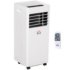 HOMCOM Mobile Air Conditioner White W/ Remote Control Cooling 650W