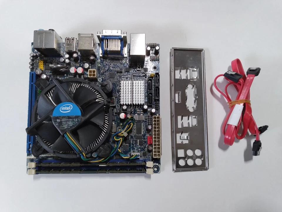 Intel desktop board DH57JG Motherboard w/i3-540@3.07, 4GB RAM, IO Shield #2115 - Image 1 of 4