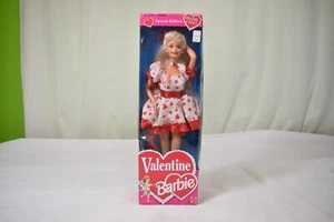Mattel Valentine Barbie Puppe Special Edition Vintage Neu Originalverpackt 1994  - Bild 1 von 10