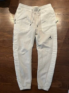 Nike Air Jordan 23 Engineered Jogger Pants Mens Medium In White - Picture 1 of 6
