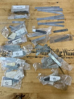 Huge Feeler Gauge Gage Blade Lot From BMW Shop - Image 1 of 4
