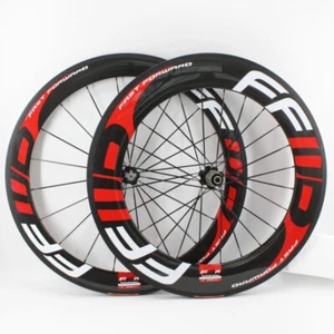 700c Vorne 60mm Hinten 88mm Rennrad Carbon Radsatz Drahtreifen Tubeless Felgen - Bild 1 von 17