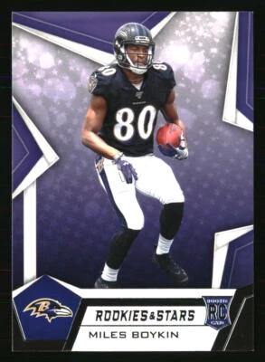 Miles Boykin 2019 Panini Rookies & Stars #112 FOOTBALL Card - Image 1 of 2